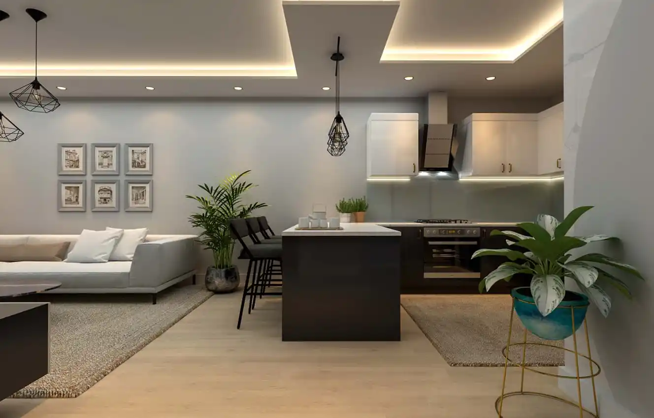 housebind Современный жилой комплекс, в тихом и спокойном районе Томюк/Мерсин